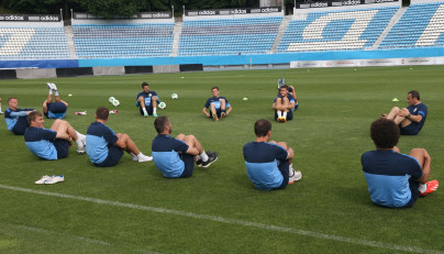 Сборы в Киеве: 1 июля, вечерняя тренировка