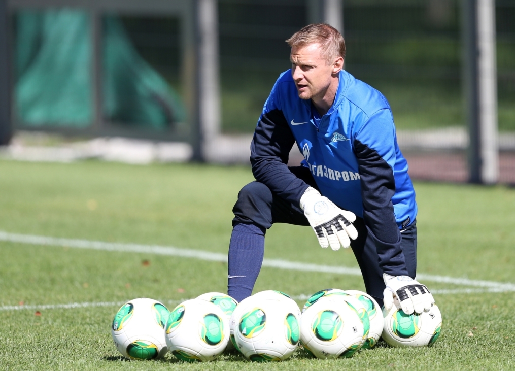 Тренировка «Зенита» перед матчем «Рубин» — «Зенит»