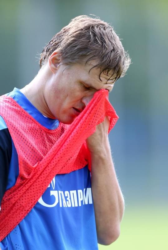 Тренировка «Зенита» перед матчем «Рубин» — «Зенит»