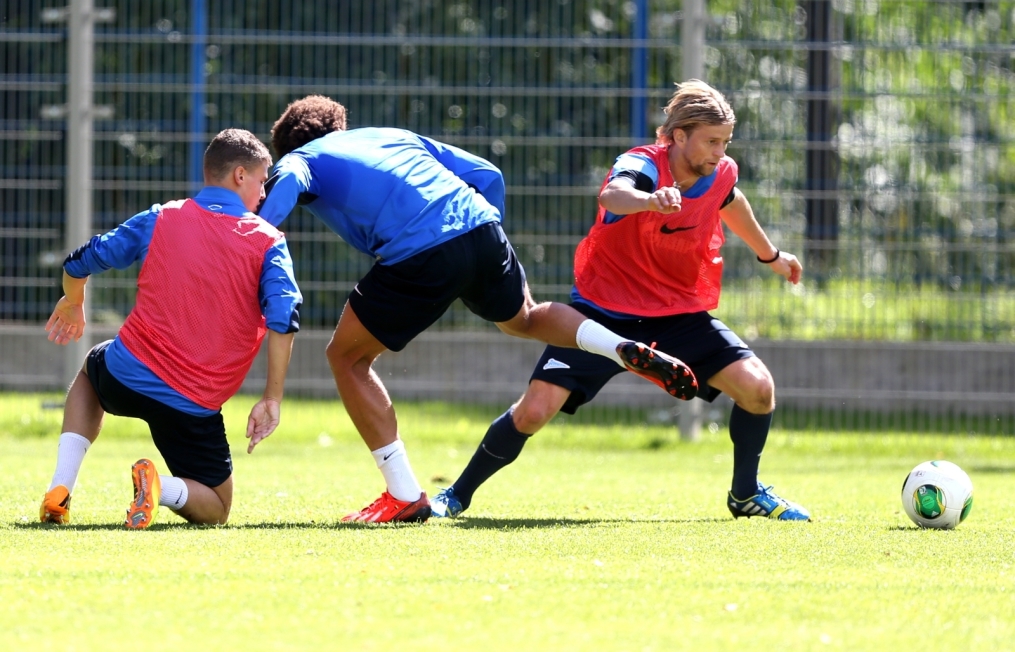 Тренировка «Зенита» перед матчем «Рубин» — «Зенит»