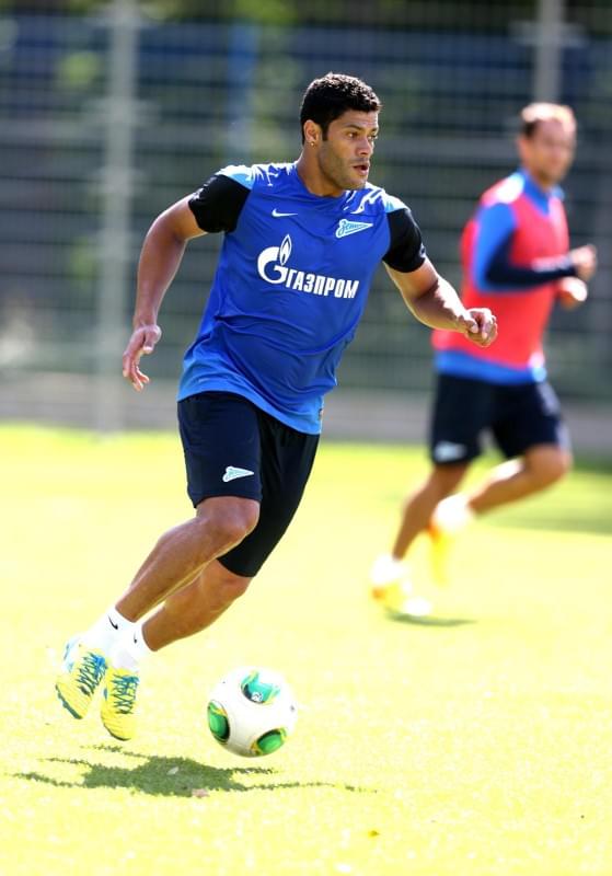 Тренировка «Зенита» перед матчем «Рубин» — «Зенит»