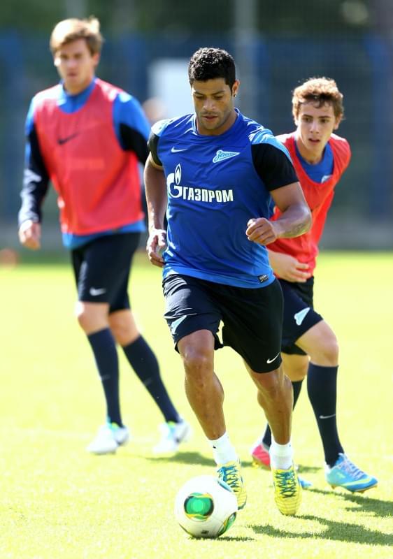 Тренировка «Зенита» перед матчем «Рубин» — «Зенит»