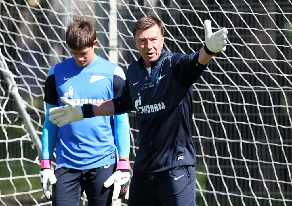Тренировка «Зенита» перед матчем «Рубин» — «Зенит»