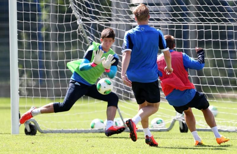 Тренировка «Зенита» перед матчем «Рубин» — «Зенит»