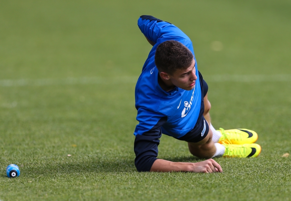 Тренировка «Зенита» перед матчем «Рубин» — «Зенит»