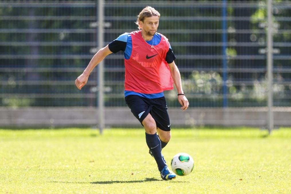 Тренировка «Зенита» перед матчем «Рубин» — «Зенит»