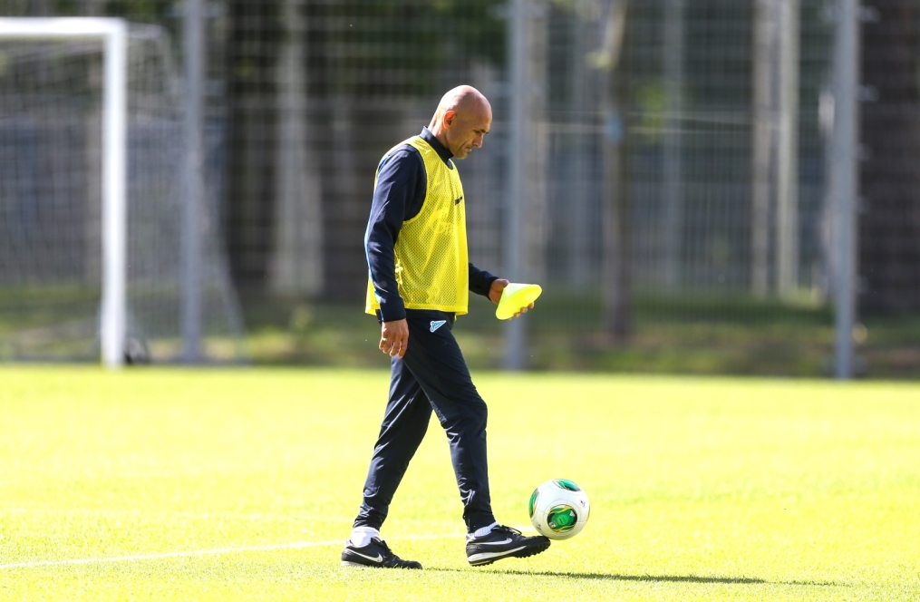 Тренировка «Зенита» перед матчем «Рубин» — «Зенит»