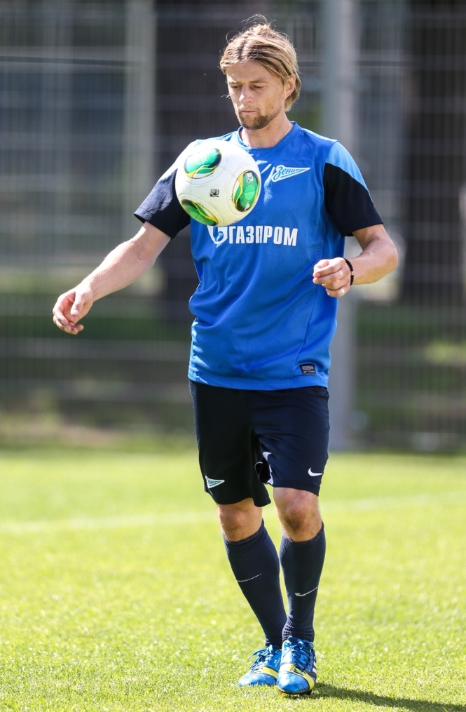 Тренировка «Зенита» перед матчем «Рубин» — «Зенит»