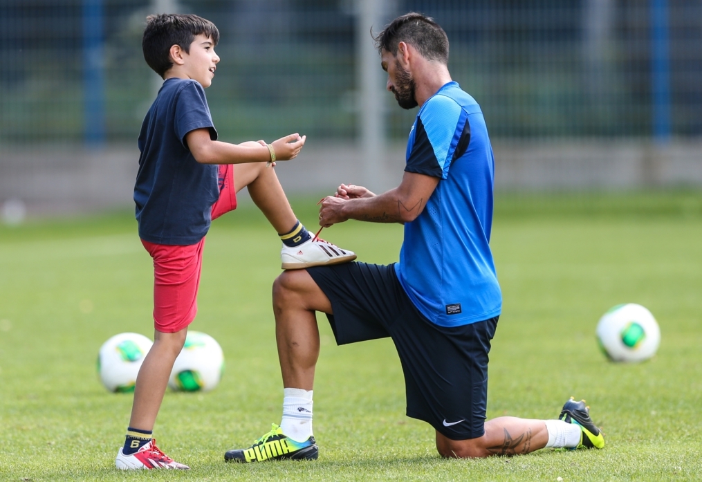 Тренировка «Зенита» перед матчем «Рубин» — «Зенит»