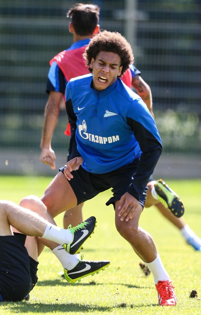 Тренировка «Зенита» перед матчем «Рубин» — «Зенит»