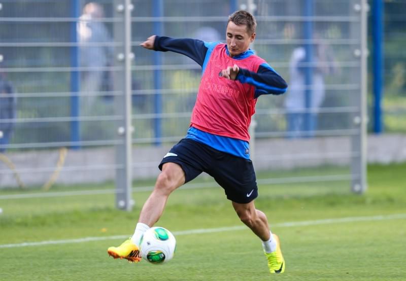 Тренировка «Зенита» перед матчем «Рубин» — «Зенит»