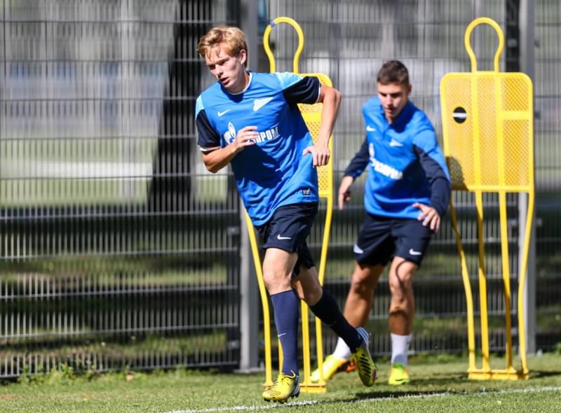 Тренировка «Зенита» перед матчем «Рубин» — «Зенит»