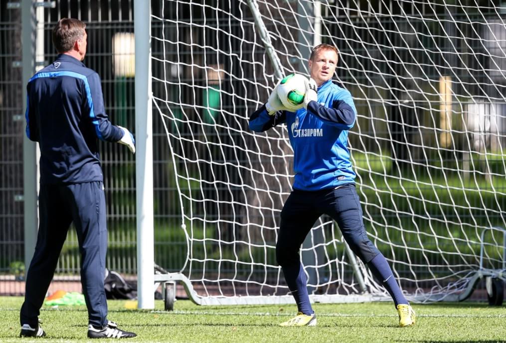 Тренировка «Зенита» перед матчем «Рубин» — «Зенит»