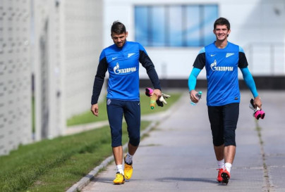 Тренировка «Зенита» перед матчем «Рубин» — «Зенит»