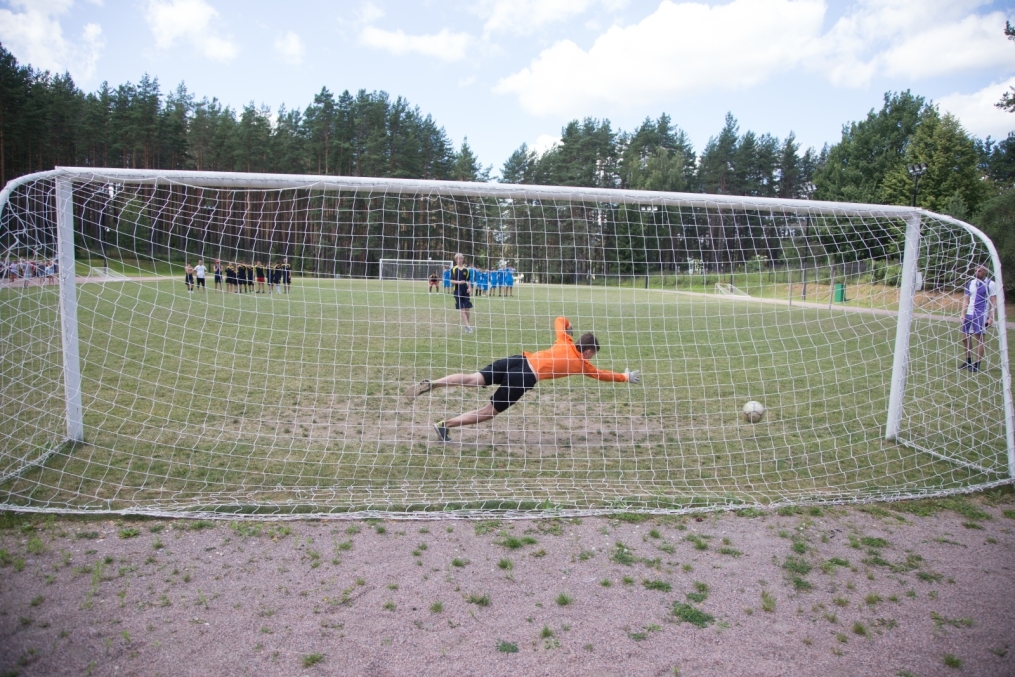 Голубой Лев посетил детский лагерь«Звездный»