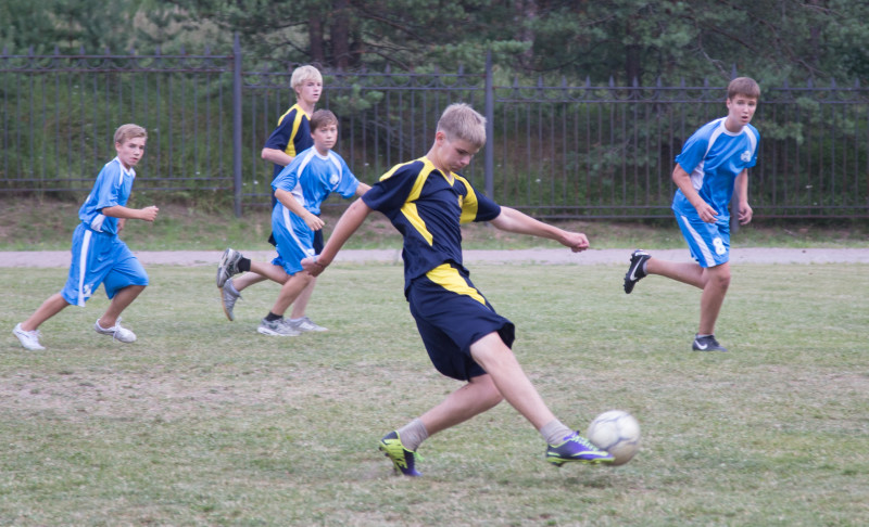 Голубой Лев посетил детский лагерь«Звездный»
