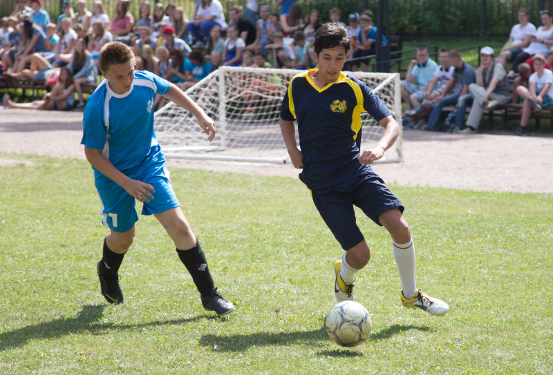 Голубой Лев посетил детский лагерь«Звездный»