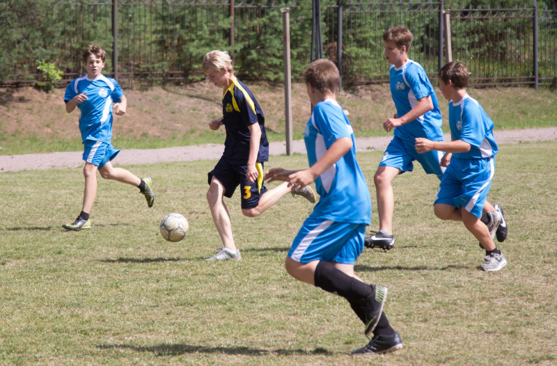 Голубой Лев посетил детский лагерь«Звездный»