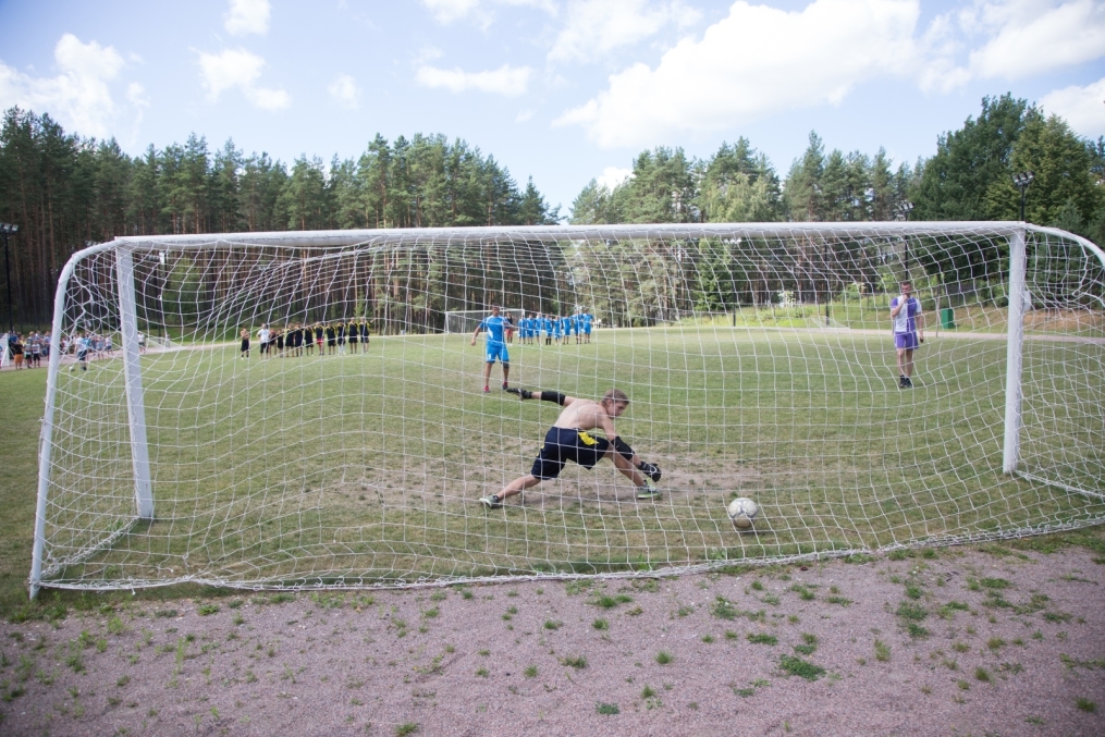 Голубой Лев посетил детский лагерь«Звездный»