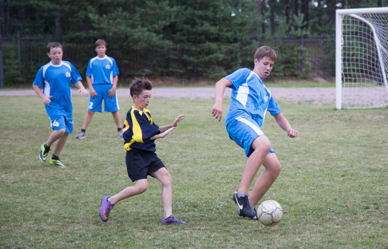 Голубой Лев посетил детский лагерь«Звездный»