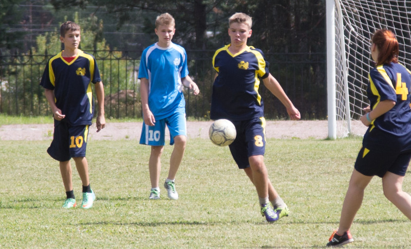 Голубой Лев посетил детский лагерь«Звездный»