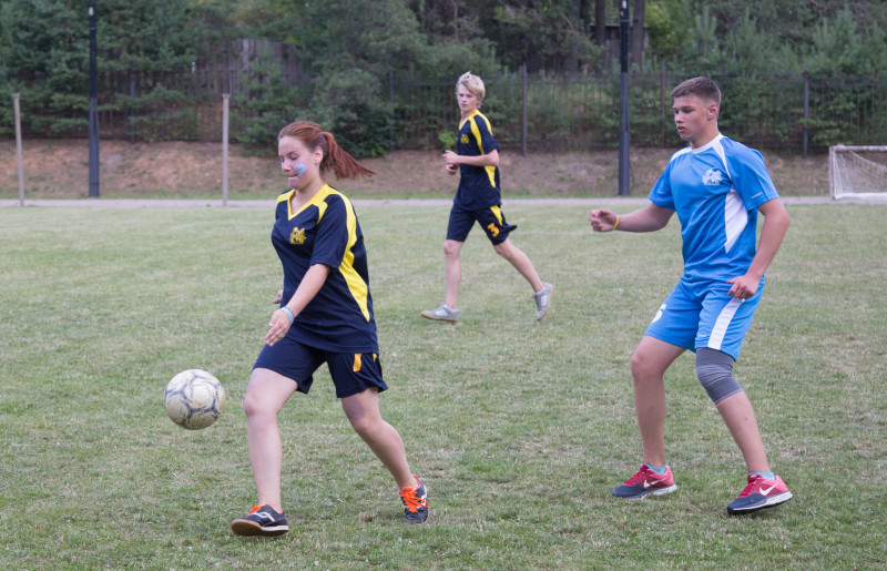 Голубой Лев посетил детский лагерь«Звездный»