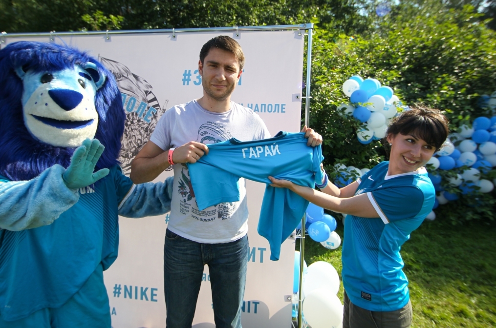 Фан-зона «Зенита» на фестивале «Усадьба Jazz»