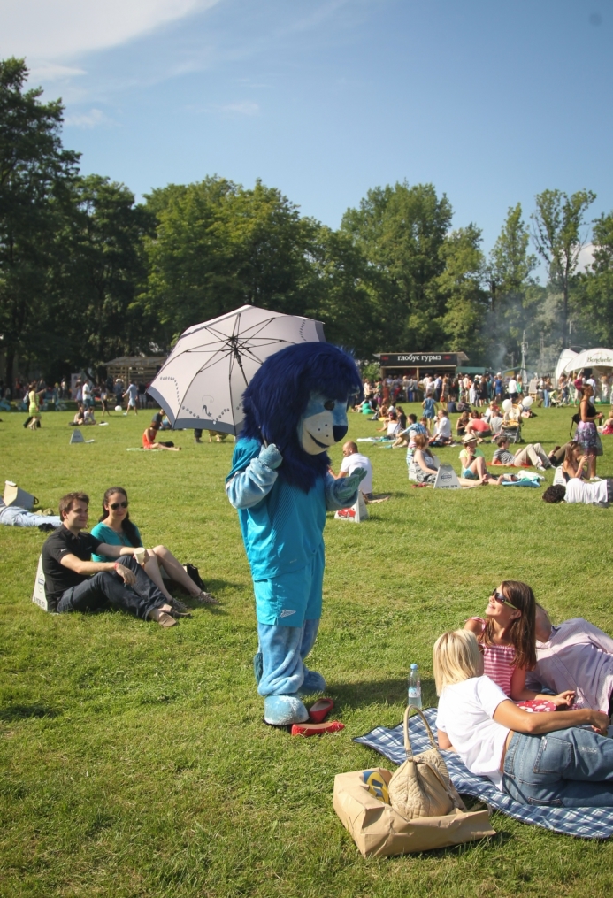 Фан-зона «Зенита» на фестивале «Усадьба Jazz»