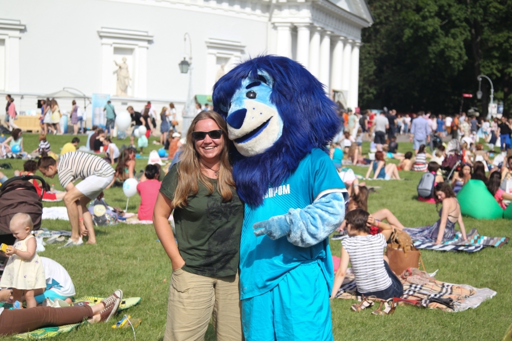 Фан-зона «Зенита» на фестивале «Усадьба Jazz»