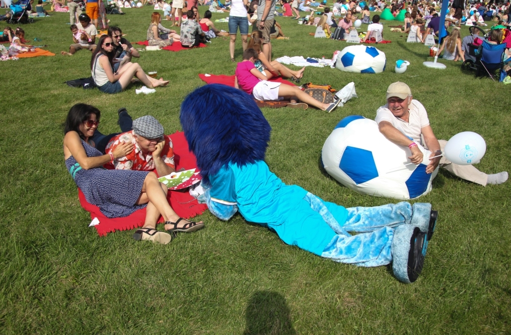 Фан-зона «Зенита» на фестивале «Усадьба Jazz»