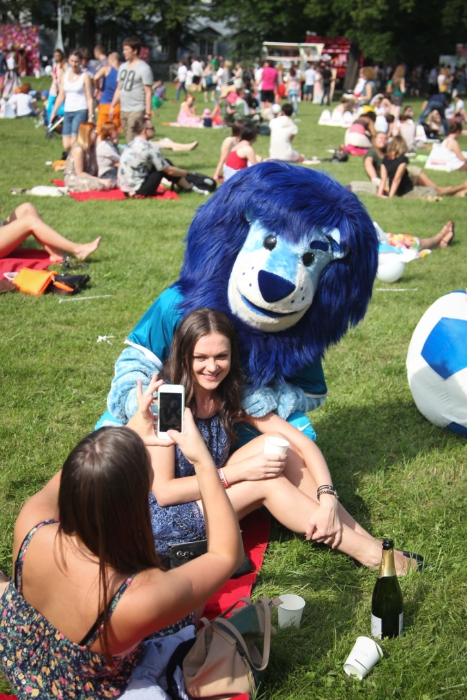 Фан-зона «Зенита» на фестивале «Усадьба Jazz»