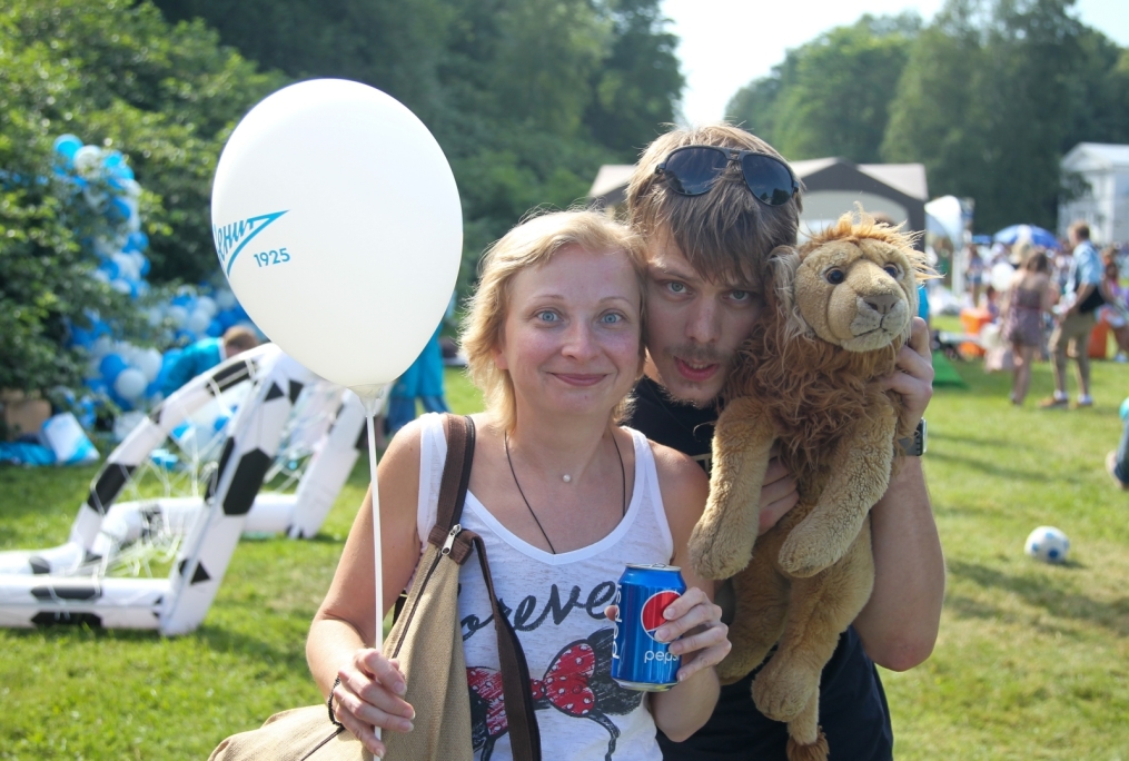 Фан-зона «Зенита» на фестивале «Усадьба Jazz»