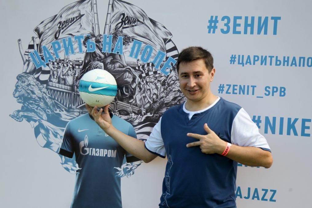 Фан-зона «Зенита» на фестивале «Усадьба Jazz»