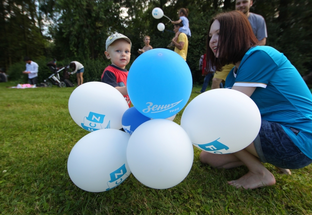 Фан-зона «Зенита» на фестивале «Усадьба Jazz»