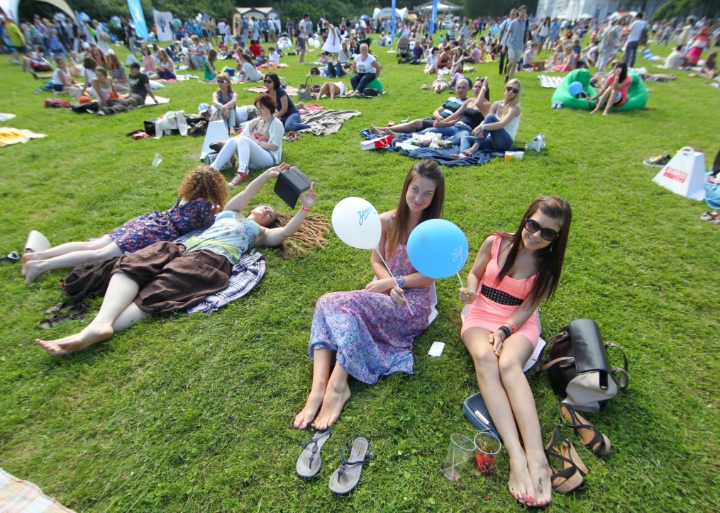 Фан-зона «Зенита» на фестивале «Усадьба Jazz»