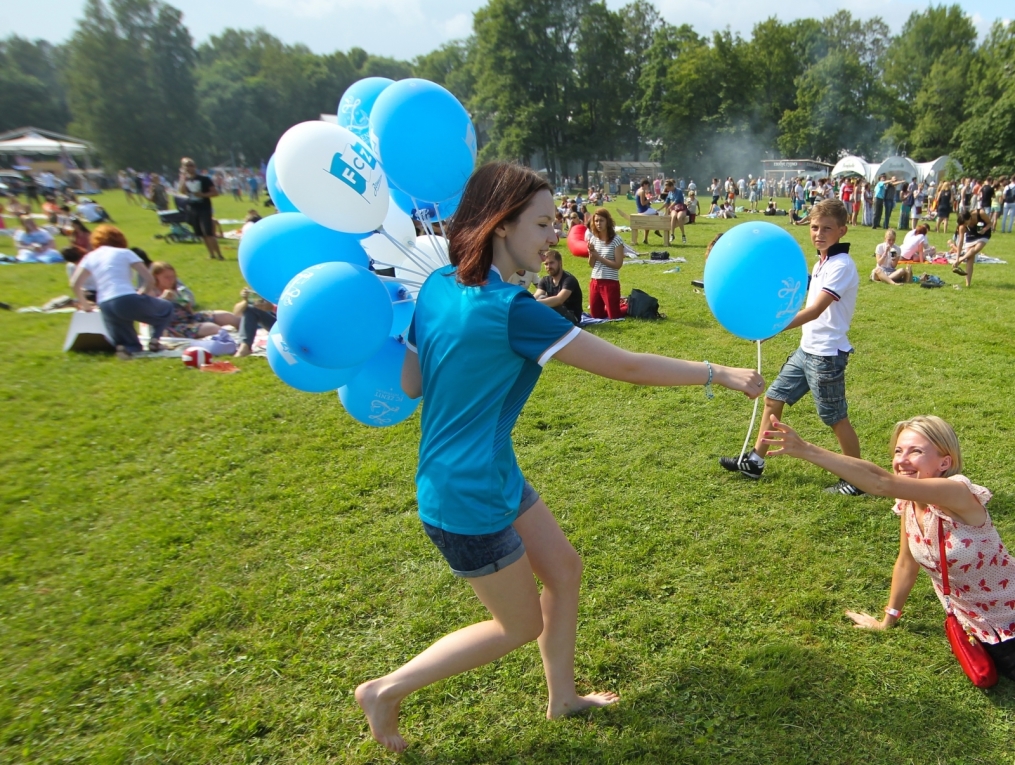 Фан-зона «Зенита» на фестивале «Усадьба Jazz»