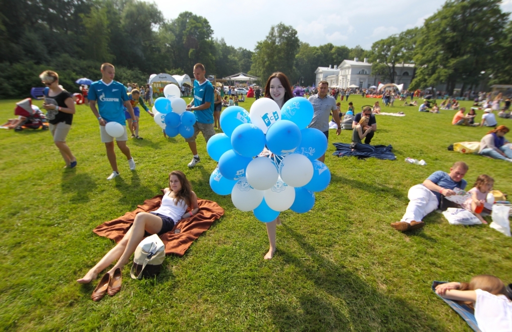 Фан-зона «Зенита» на фестивале «Усадьба Jazz»