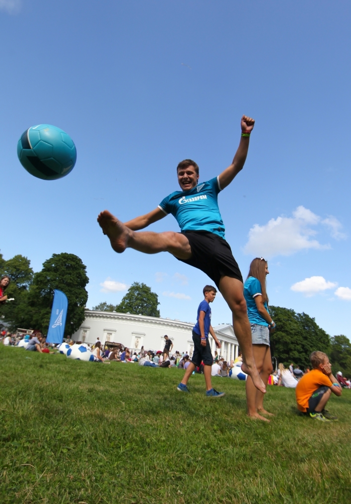 Фан-зона «Зенита» на фестивале «Усадьба Jazz»