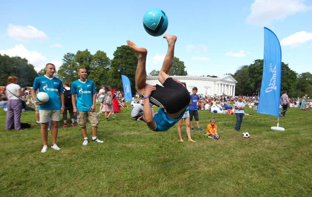 Фан-зона «Зенита» на фестивале «Усадьба Jazz»