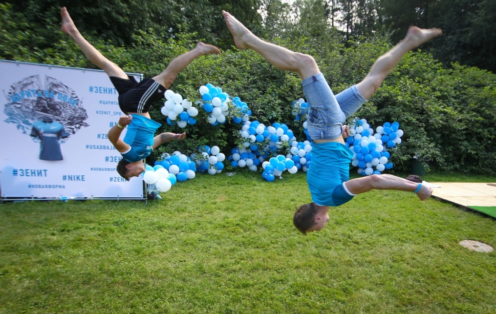 Фан-зона «Зенита» на фестивале «Усадьба Jazz»