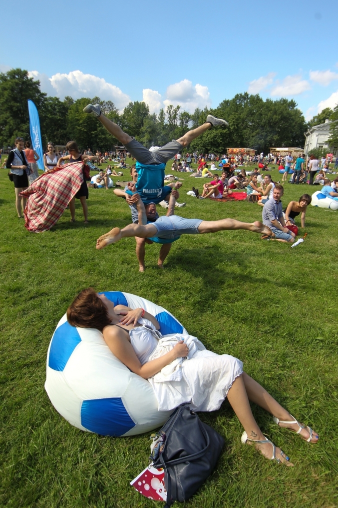 Фан-зона «Зенита» на фестивале «Усадьба Jazz»