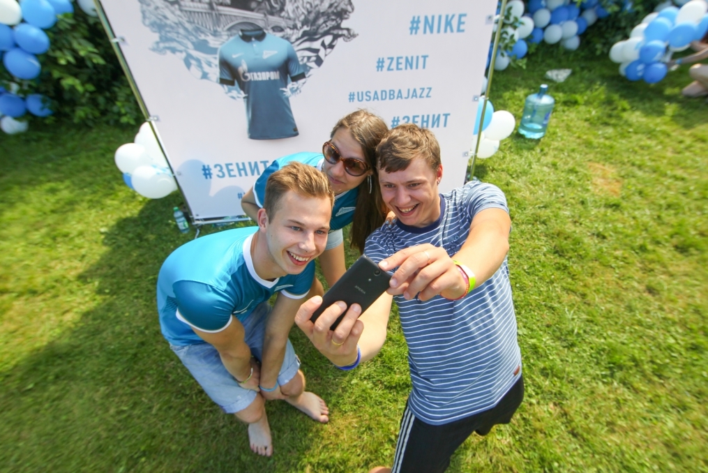 Фан-зона «Зенита» на фестивале «Усадьба Jazz»