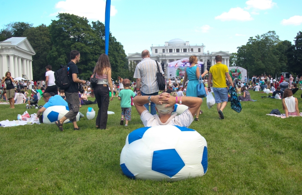 Фан-зона «Зенита» на фестивале «Усадьба Jazz»