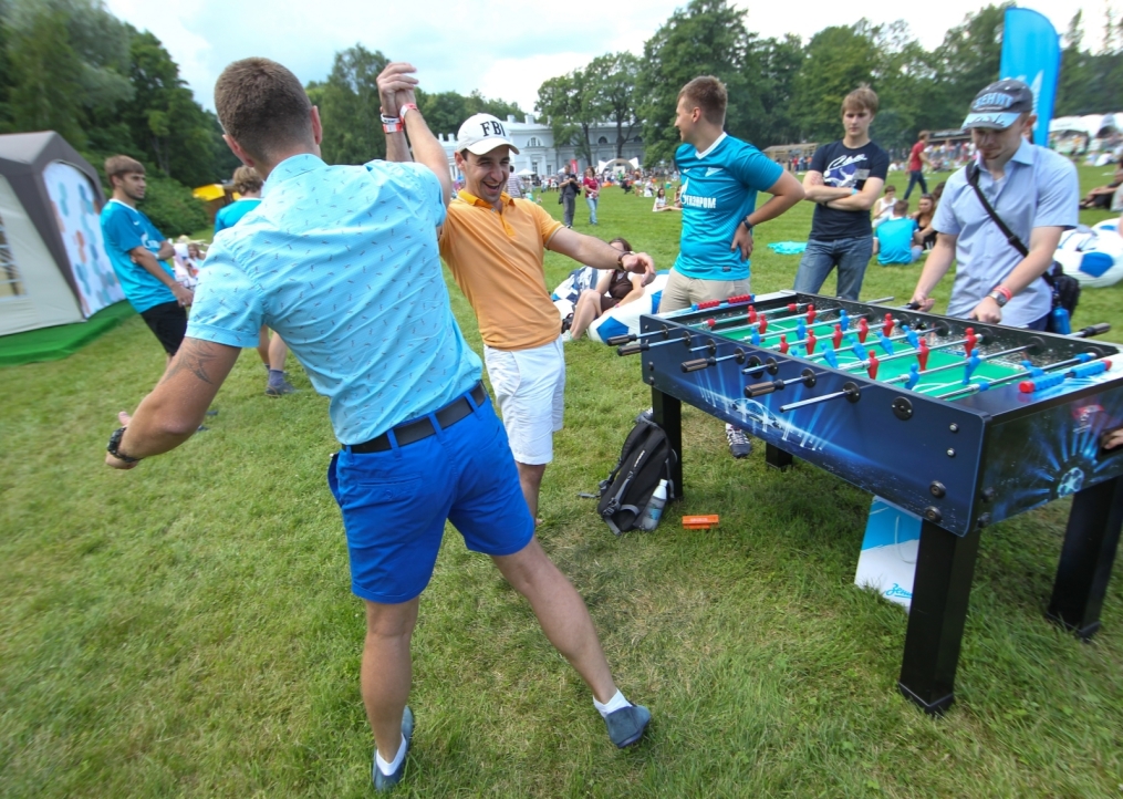 Фан-зона «Зенита» на фестивале «Усадьба Jazz»