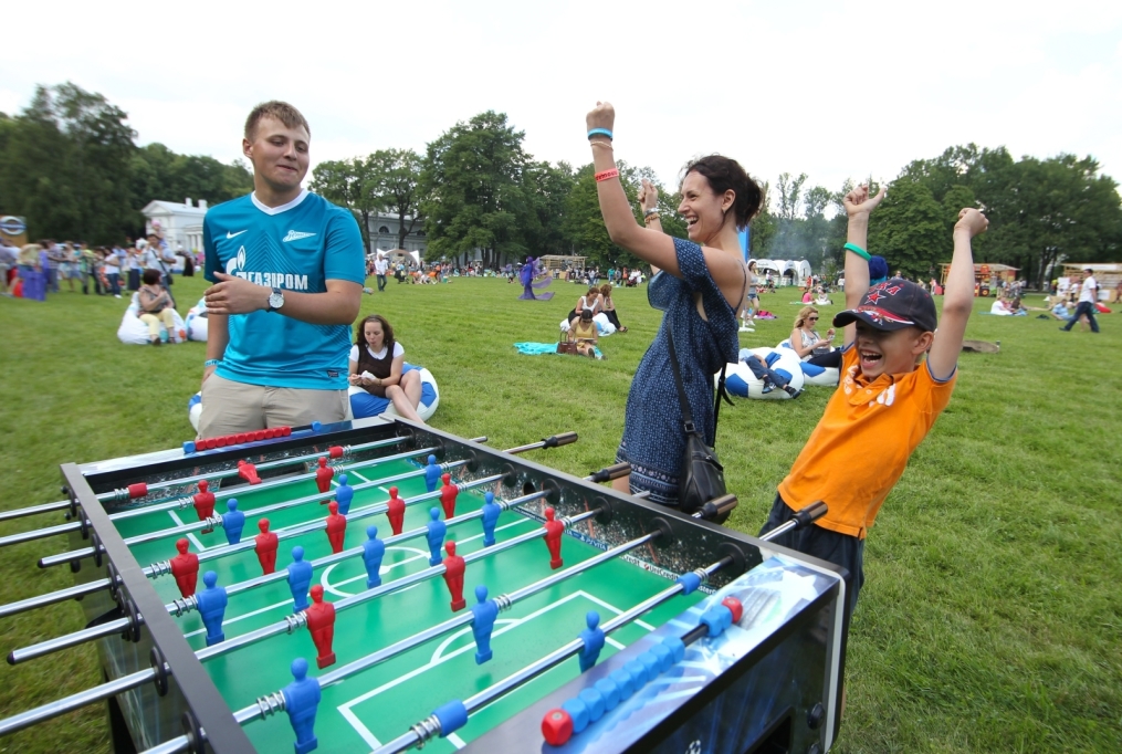 Фан-зона «Зенита» на фестивале «Усадьба Jazz»