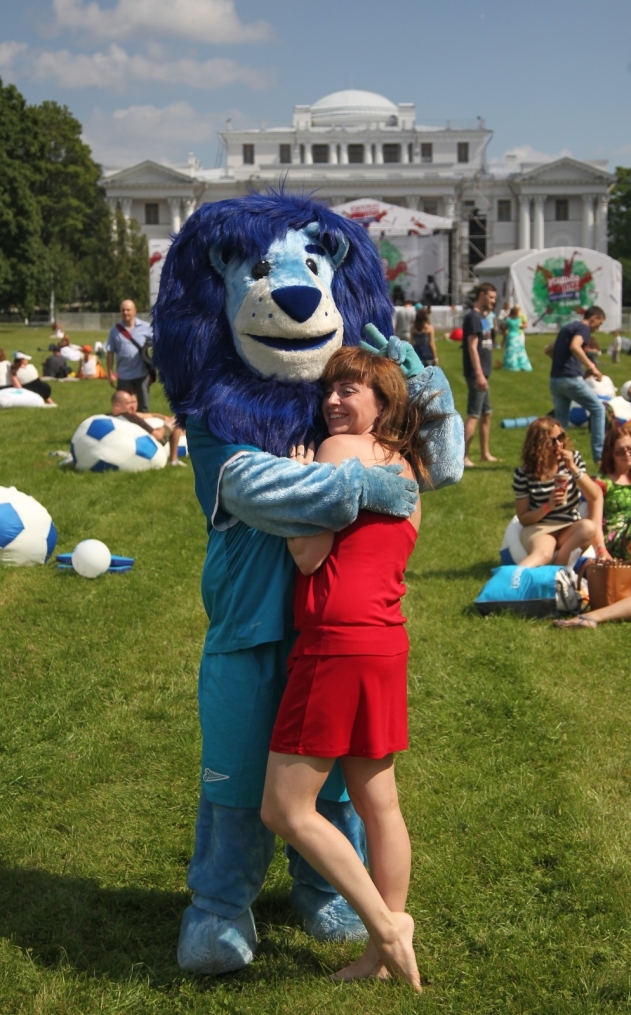 Фан-зона «Зенита» на фестивале «Усадьба Jazz»