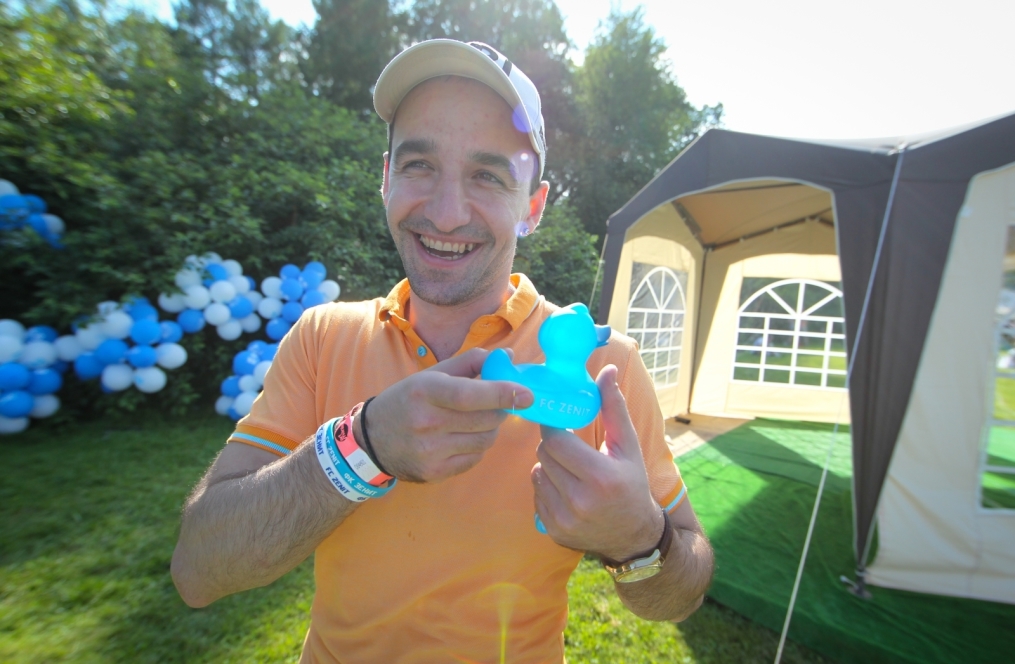 Фан-зона «Зенита» на фестивале «Усадьба Jazz»