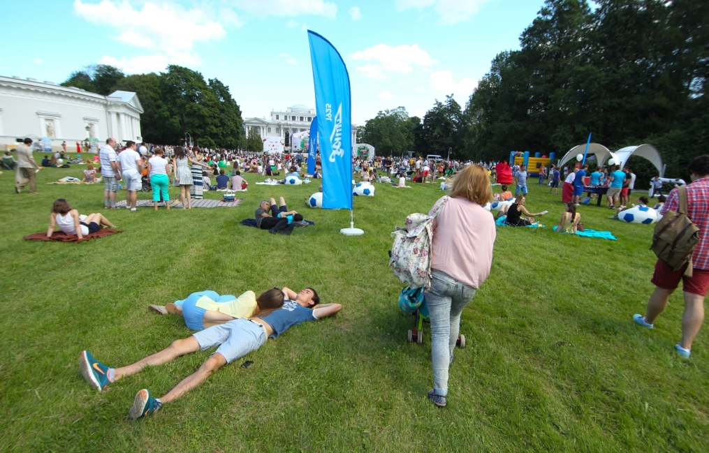 Фан-зона «Зенита» на фестивале «Усадьба Jazz»