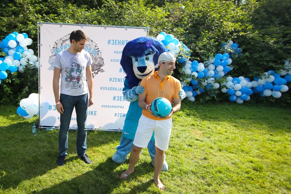 Фан-зона «Зенита» на фестивале «Усадьба Jazz»