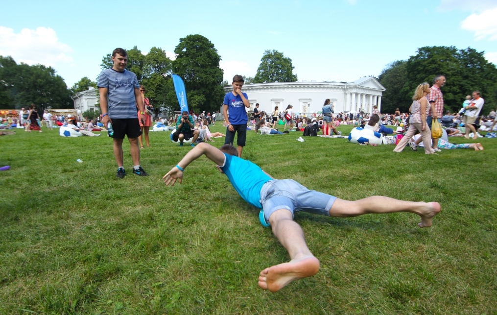 Фан-зона «Зенита» на фестивале «Усадьба Jazz»